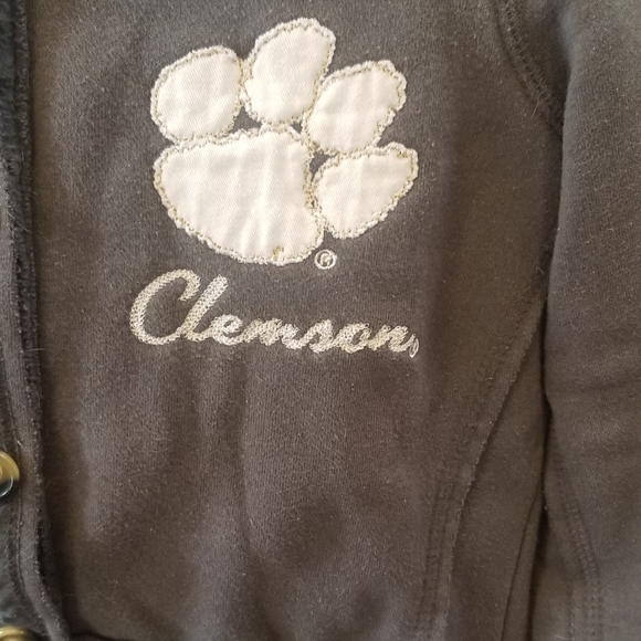 Clemson Button-up Sweatshirt - Picture 3 of 7